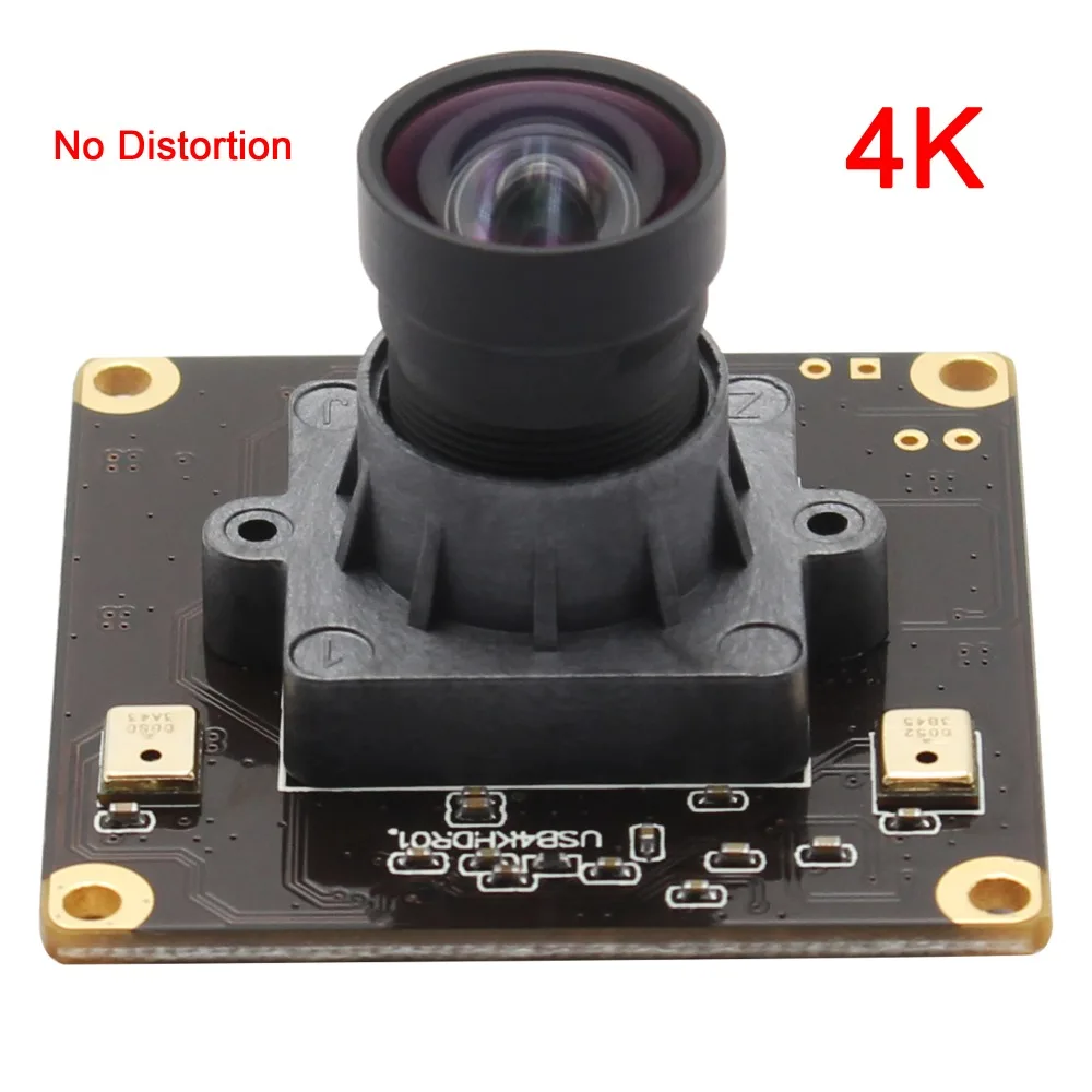 ELP 4K x 2K 30fps USB модуль камеры IMX317 цветной датчик WDR HD веб-камера с объективом 100 градусов без искажений