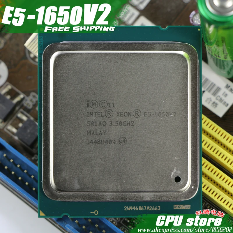 Intel Xeon Processor E5 1650 V2 CPU 3.5G LGA 2011 Six Cores Server ...