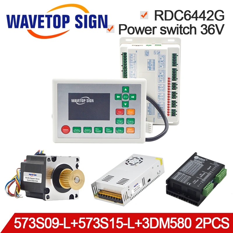 WaveTopSign Ruida RDC6442G CO2 лазерная система управления DSP набор использовать для лазерной
