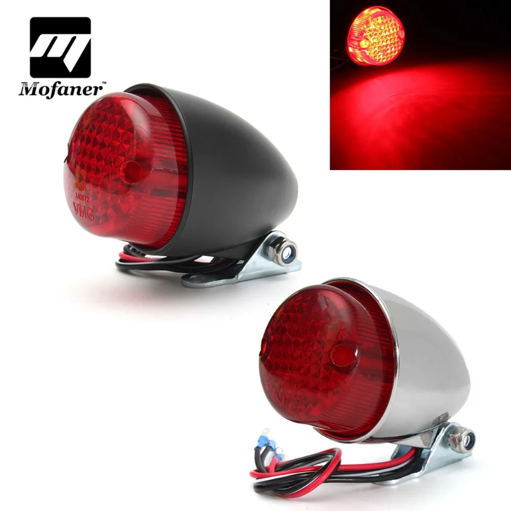 Universal 12V Motorcycle Tail Light LED Motorbike Rear Light For Harley