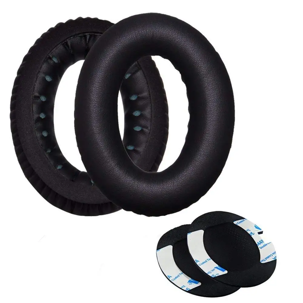 

Black High quality foam ear pads Earpads cushions for Bose QC2 QC15 AE2 AE2i AE2w headphones