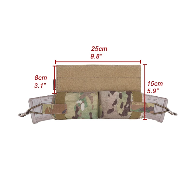 Emerson Тактический Магнитный чехол EmersonGear MOLLE Crye Precision Side-Pull M4 5,56 подсумок держатель сумка для жилета крюк и петля