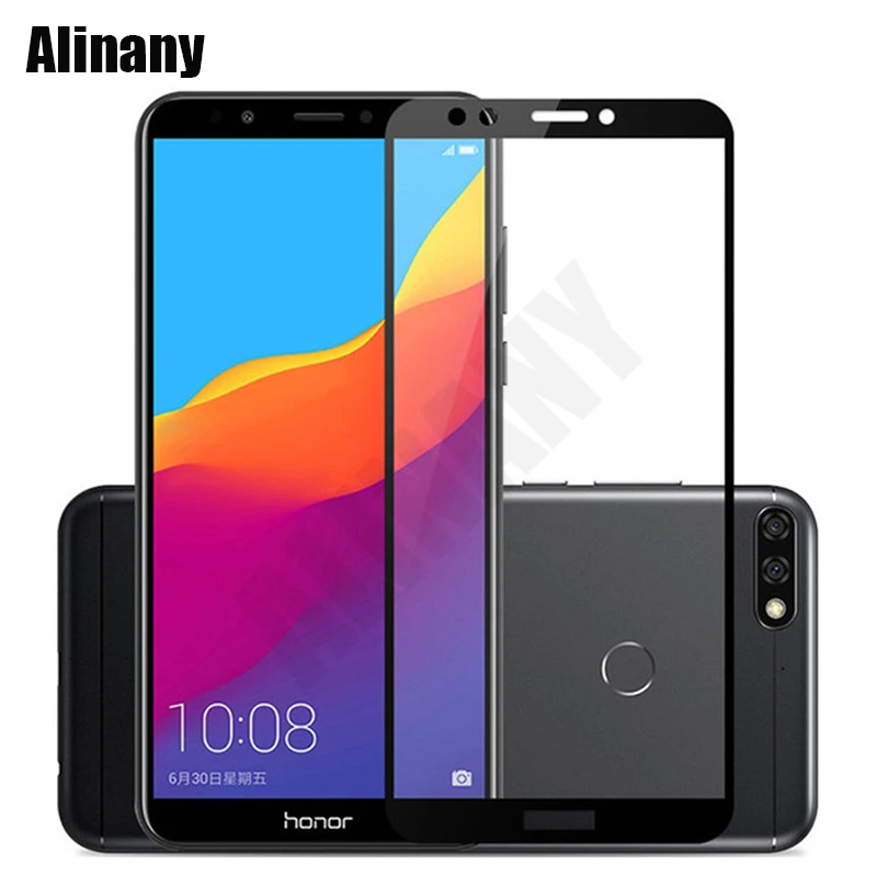 Закаленное стекло для Huawei Honor 7c Pro защита экрана 7 C закаленное 7C искусственное 5 99