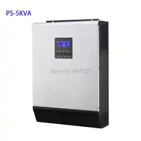 5KVA 48VDC 220VAC/230VAC Hybrid Inverter Pure Sine Wave Built-in 50A PWM Solar Charge Controller Battery Charger with CE UL