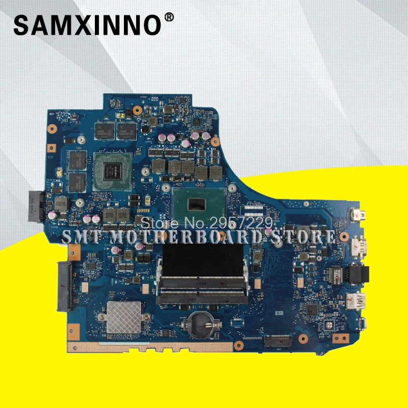 

GL752VL /I7-6700HQ/4G GTX965M V4G 90NB0BX0-R00010 motherboard For Asus ROG GL752 GL752V GL752VW Laptop motherboard Mainboard