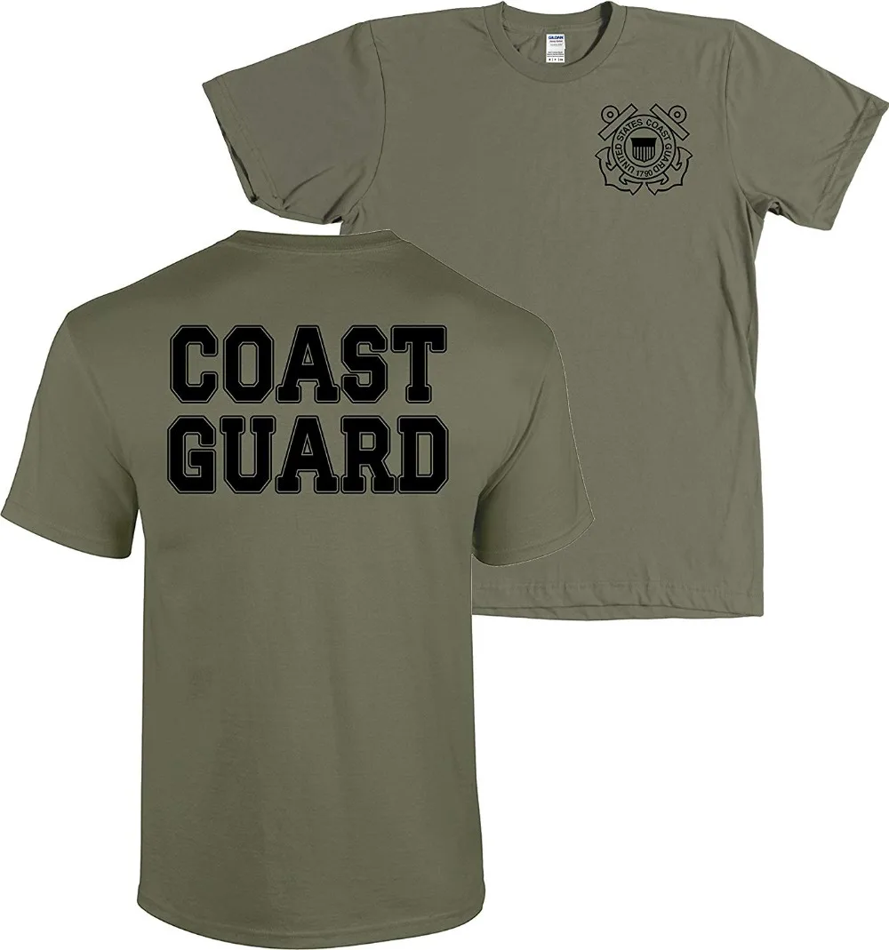 Men T Shirt USCG US Coast Guard Seal 