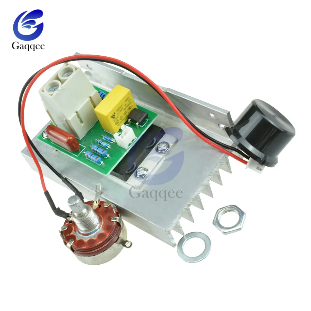 AC220V 10000 W High Power SCR BTA10 Electronic Voltage Regulator Speed Controller Digital Display For Dimming Thermostat | Обустройство