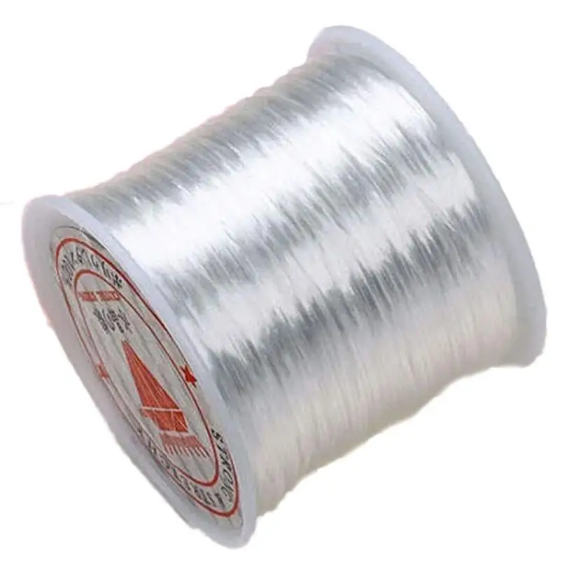 

May 5 Mosunx Business 80 Yards White Stretchy Crystal String Cord Thread For Jewelry Making