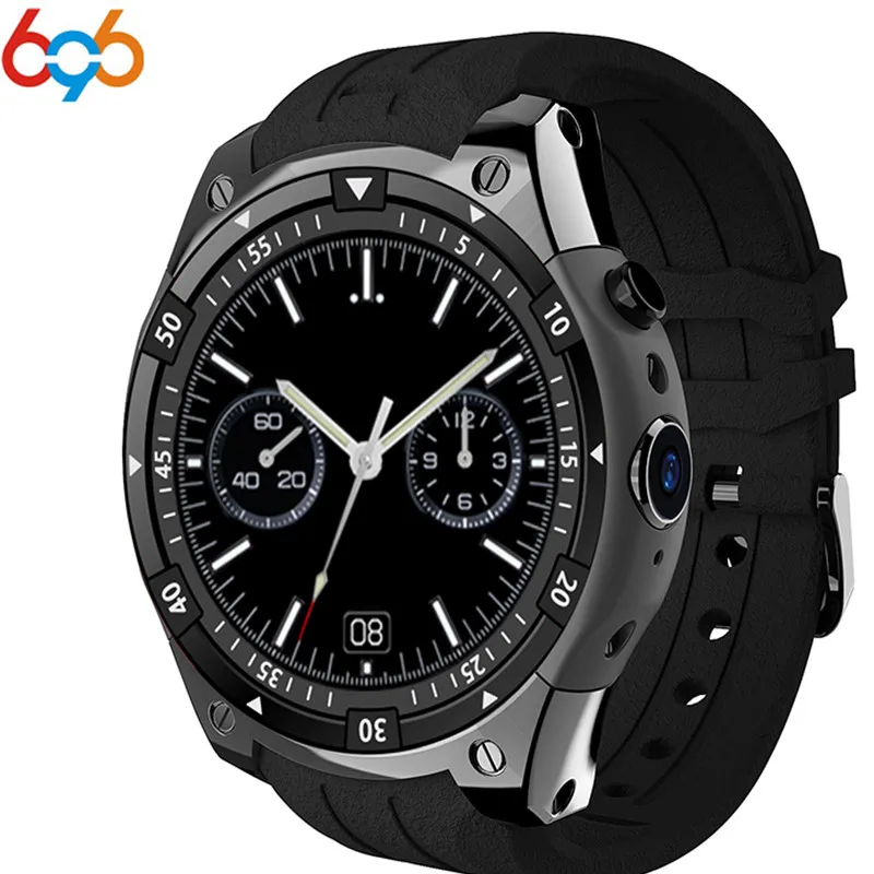 

X100 3G Smart Watch MTK6580 Android 5.1 Dual Core Heart Rate GPS WiFi Smartwatch for IOS&Android Samsung gear s3 PK KW88 GW11