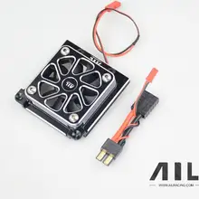 Traxxas X MAXX алюминиевый сплав обновление OP радиатор вентилятор охлаждения вентиляторы большой размер высокая мощность с TRX/XT60/T Разъем для RC автомобилей