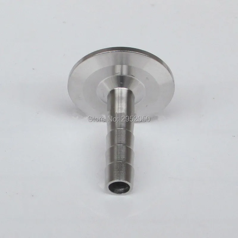 Free shipping 1 5 Tri Clamp x 10mm OD Hose Barb 304 Stainless Steel