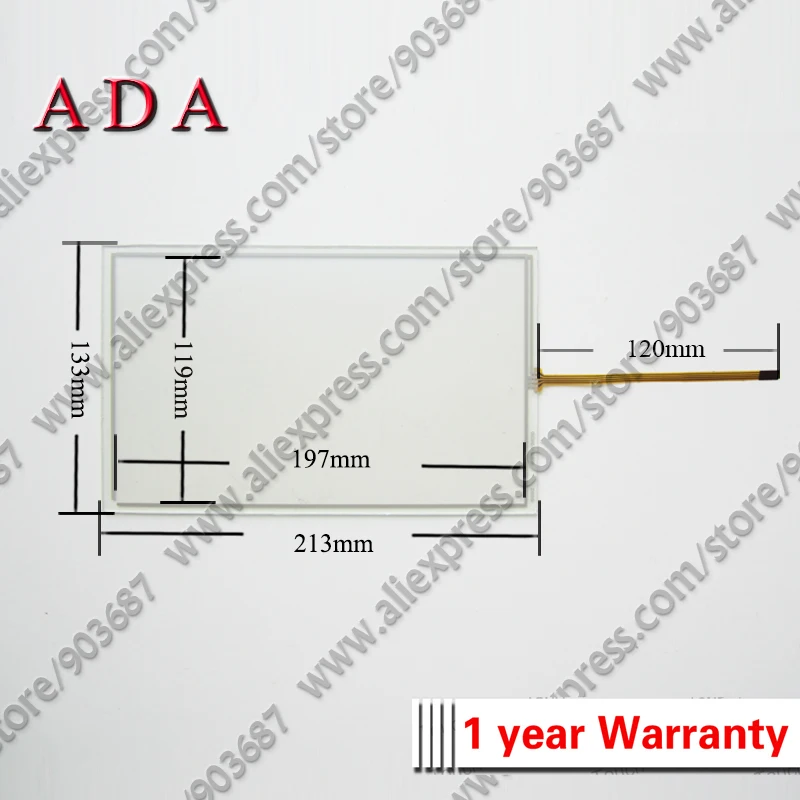 Сенсорный экран дигитайзер для 6AV2124-0JC01-0AX0 6AV2 124-0JC01-0AX0 TP900 удобная сенсорная " сенсорная панель с накладкой(защитная пленка