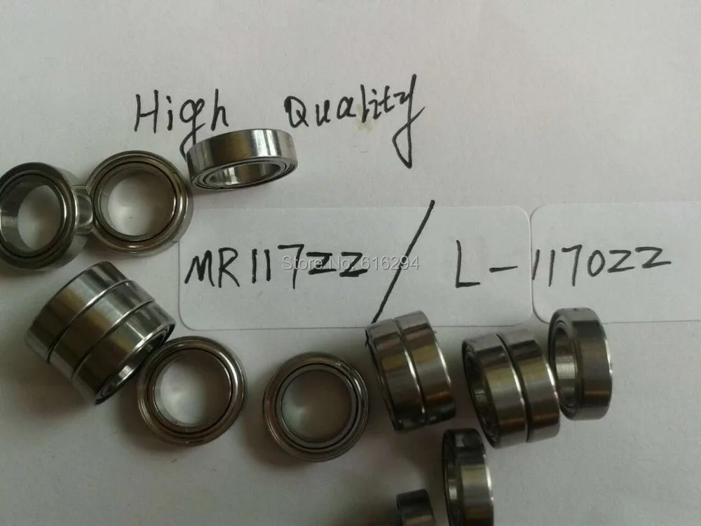 TURE высокое качество, специальный подшипник с мотором, MR117ZZ/L-1170ZZ WA677ZZA 7*11*3 мм подшипники 11 шт./лот