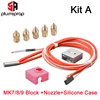 Bloque de aluminio caliente para impresora 3D MK8, termistor, calentador de cerámica, equipo de boquillas para filamento de 1,75mm, 12V/24V ► Foto 1/4