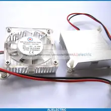 5 шт. бесщеточный вентилятор постоянного тока с 11 лопастями 4010S 12 В 40x40x10 мм 2pin с радиатором 12 в вентилятор