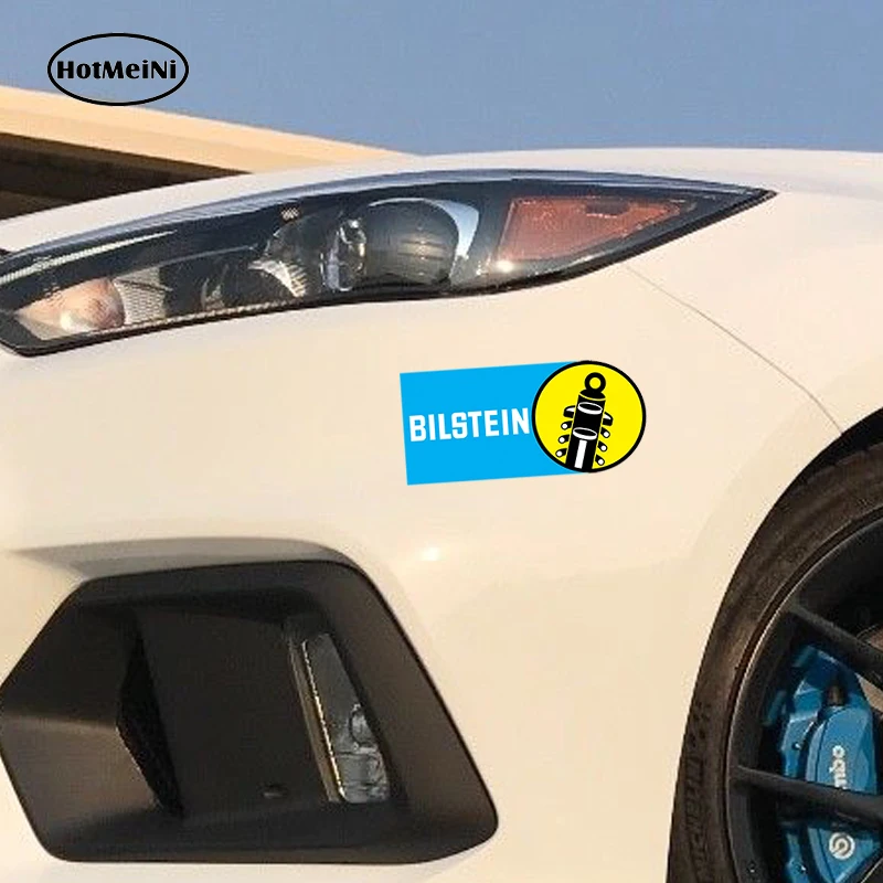 HotMeiNi автомобильный Стайлинг 3D стикер водонепроницаемый Bilstein гоночный ралли Авто
