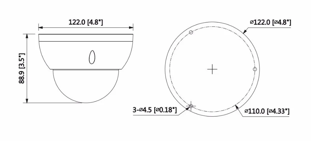 Dahua 8MP WDR ИК купольная ip-камера Камера IPC-HDBW5831R-ZE IP67 IK10 PoE H.265 и H.264 2,7 мм ~ 12 мм Моторизованный объектив IR50m карта памяти Micro SD