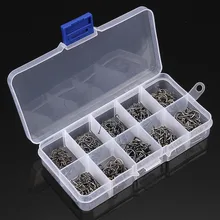 HENGJIA 500 шт./лот углерода Сталь рыболовный крючок, рыболовные крючки прочный Pesca Jig Head бронзовых морских рыболовных крючков с отверстием для рыбалки на карпа, коробка для рыболовной снасти