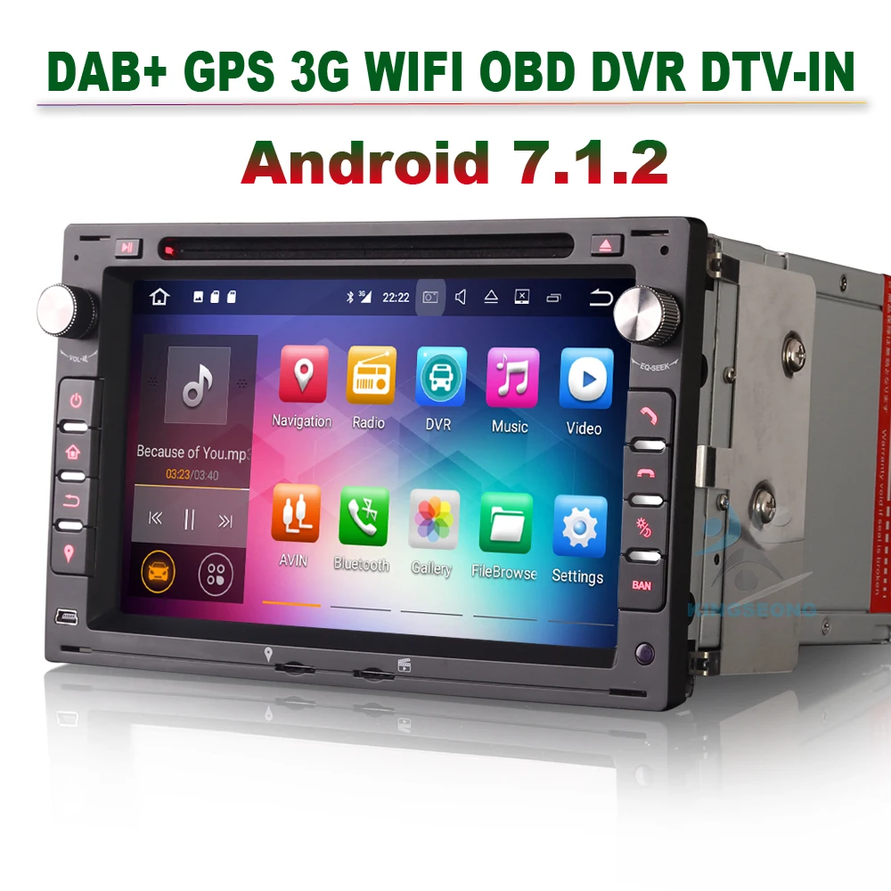 Android 7.1.2 dvd плеер GPS навигации для VW Polo MK3 Lupo Sharan dab + Радио Navi 3G WI FI OBD bluetooth MP3 CD DVR dtv в|car