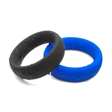 Silicone Elastic Dildo Extender Penis Ring Cock Ring Delay Ejaculation Male Masturbator Sex Toys For Men Erection Enhancing