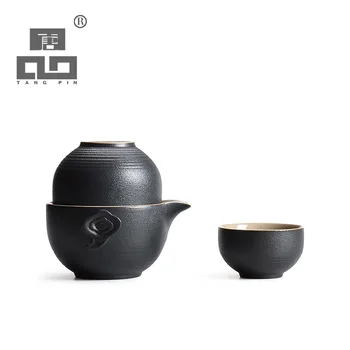 

TANGPIN ceramic teapot tea cup portable travel tea set
