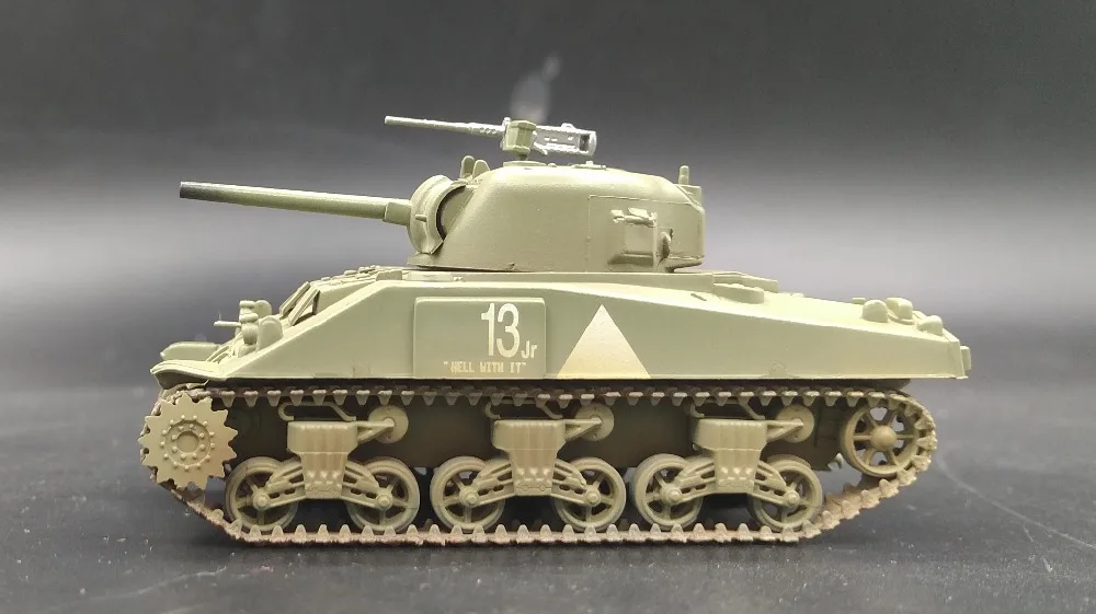 Труба 1: 72 Американский M4 средний танк шестой бронетанковой дивизии 36251 готовой продукции модель
