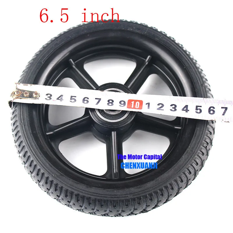 High peiformance 6.5-inch Explosion proof wear tyre wheels solid resistance for electric scooters Baby carriage | Автомобили и