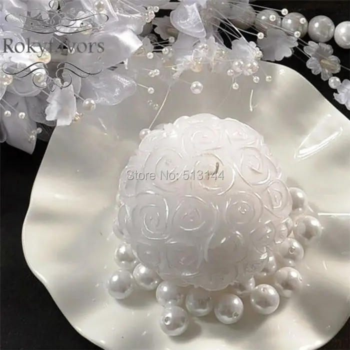 Details about   wedding party favor bridegroom bride pepper shaker soap Bouquet candle