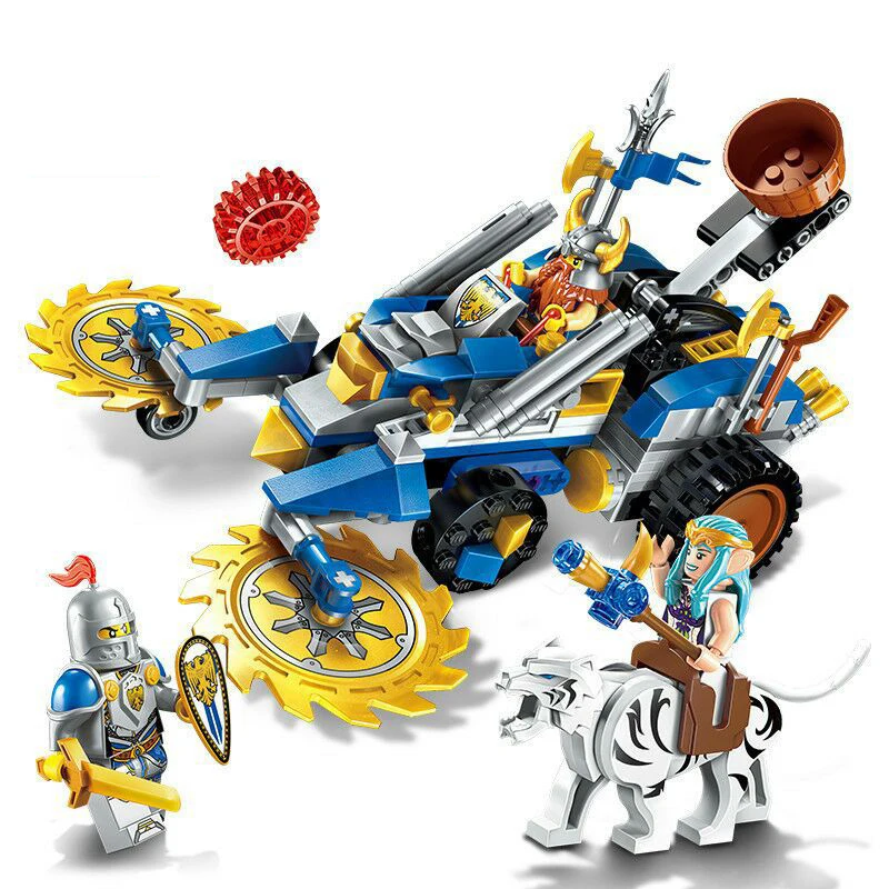 

243pcs Children's building blocks toy Compatible Legoings city Phantom Ninja My Castle World Glory Battle Dwarf Secret Weapon