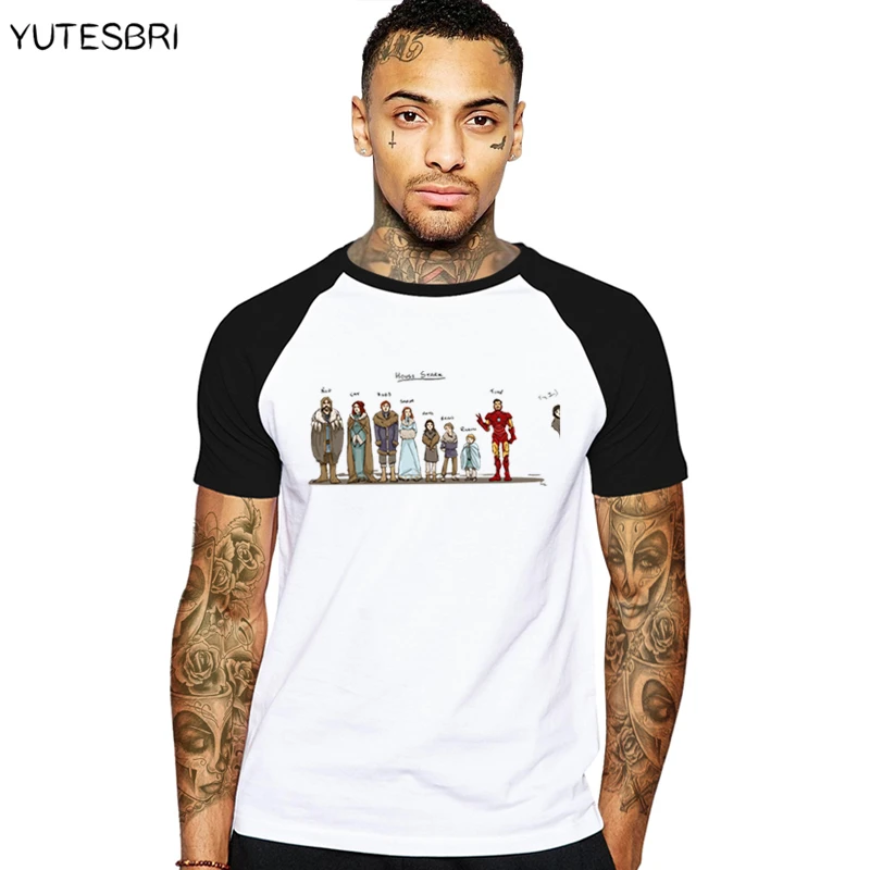 Game of Thrones-Stark-T-shirt Homme