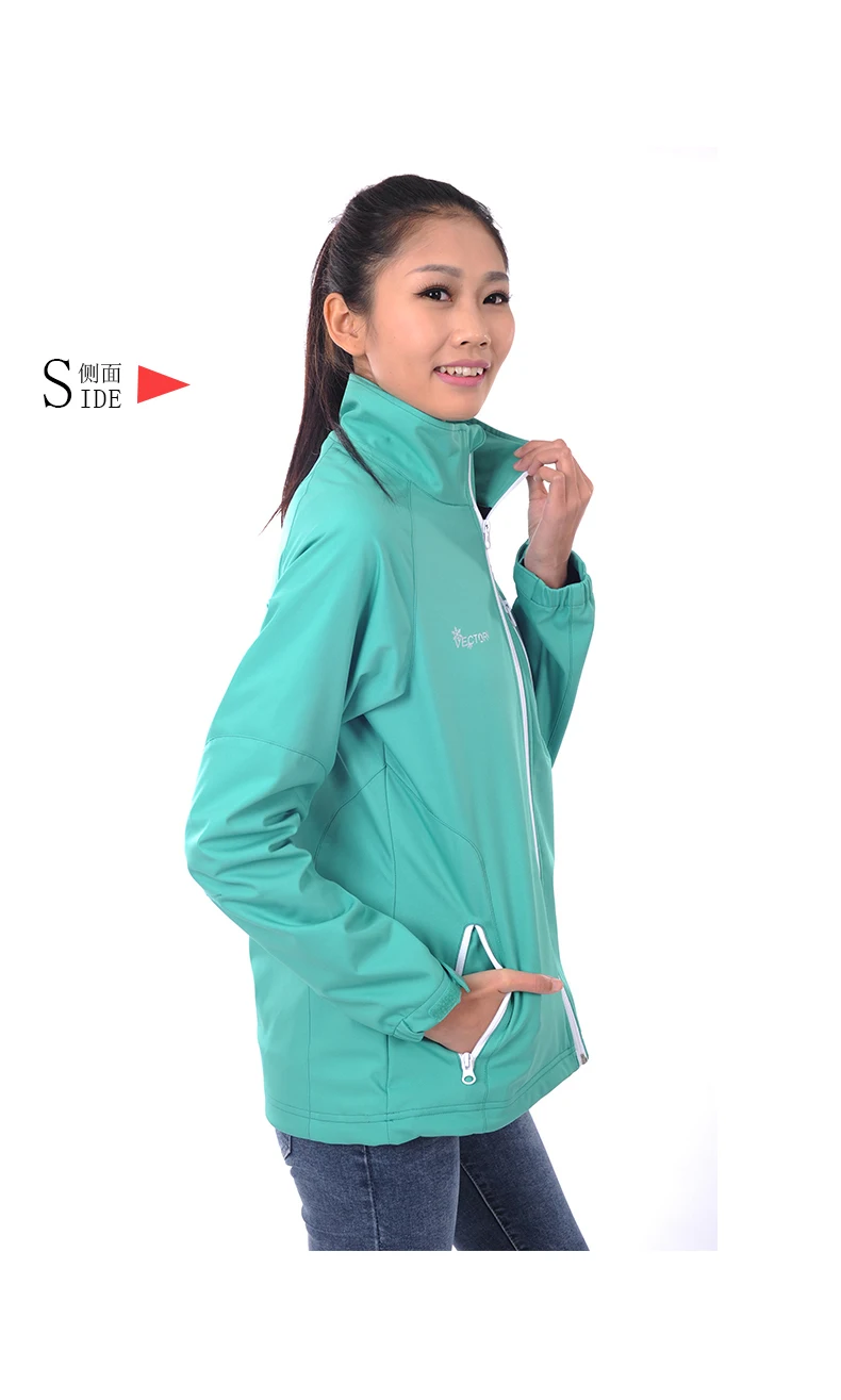 Векторная флисовая куртка для женщин, ветрозащитная водонепроницаемая куртка для кемпинга, походов, куртки с защитой от ветра, мягкая женская куртка 60009