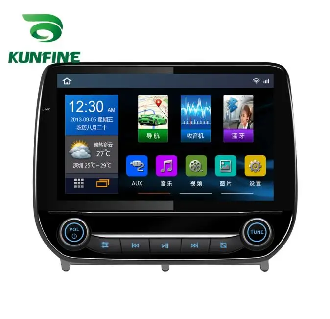 Восьмиядерный Android 8 1 4 Гб RAM 64GM ROM автомобильный DVD GPS навигационный плеер Deckless
