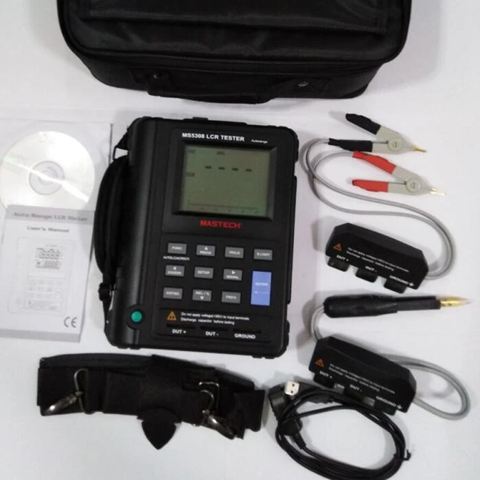 Mastech Ms5308 Lcr Meter Portable Handheld Auto Range Lcr Meter High