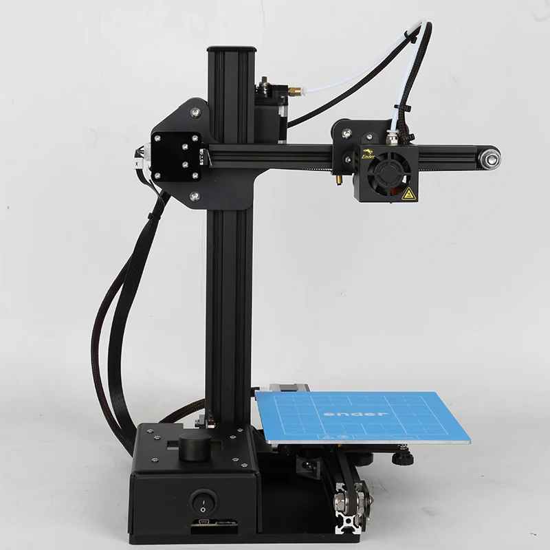 2019 Высокоточный Ender 2 3D принтер DIY комплект металлический каркас Мини с нитью 8 г sd