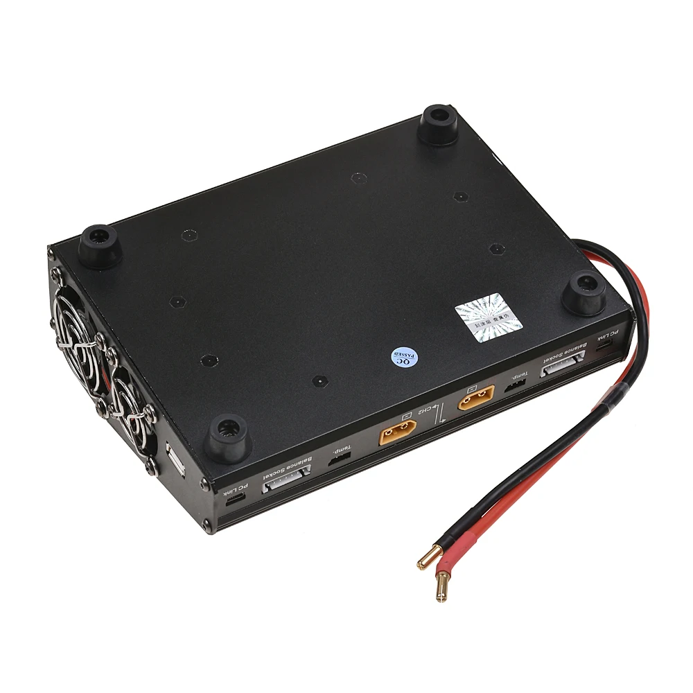 HTRC зарядное устройство HT306 DC DUO 600 Вт* 2 30A* 2 Двойной ЖК сенсорный экран RC модель зарядное устройство для Lilon/LiPo/LiFe/LiHV батарея