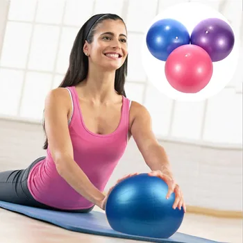 

Women yoga ball 25cm PVC Ball Physical Fitness Gym Balls Exercise Balance Ball Home Trainer Pods Pilates