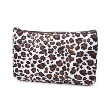 

Ladies Leopard Print Multifunction Toiletry Wash Organizer Travel Cosmetic Bag