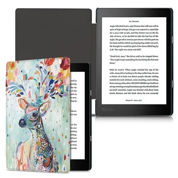 

AROITA Case for 6.8" Kobo Aura H2O Edition 2 e-Books (Model N867-2017) -Lightweight Slim Fit Shell Cover with Auto Sleep/Wake
