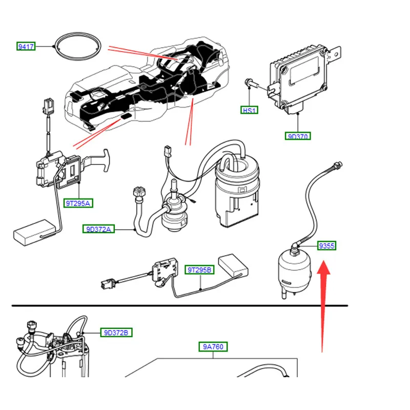 Топливный насос assembly фильтр RAN GER OVE Rsp ort2005-2013 SUPERCHARGED 4.2L V8 фильтр топливного насоса топливо бензин решетки