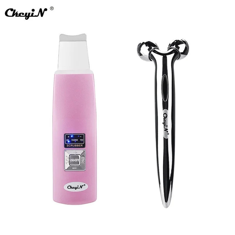CkeyiN Ultrasonic Deep Face Cleaning Machine Skin Scrubber Facial
