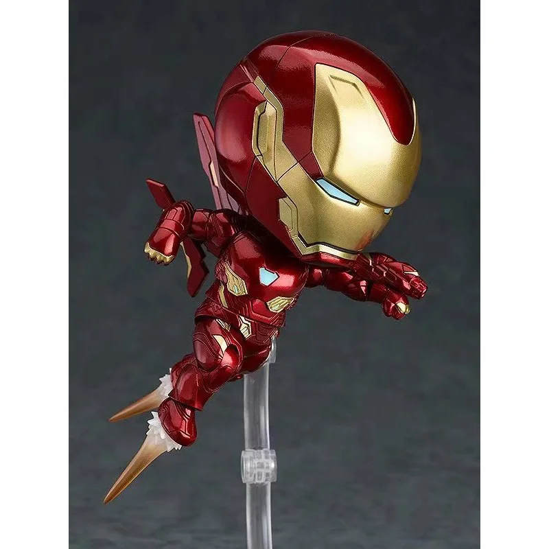 

Marvel Avengers Infinite War Iron Man Iron Man MK50 Hand Office Model Changeable Face Superhero Toys Children's Toys