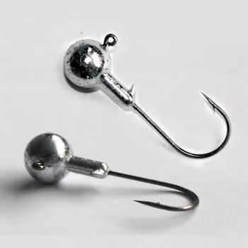 

Original Color Fish Lead Headed Jigs Hook 1.8g-20g Fishing Soft Worm Lure Baits Jig Head FishHooks Lot 10 Pieces