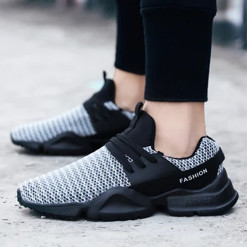 

UPUPER 2019 Spring Sneakers Men's Shoes Fashion Autumn Outdoor Shoes Man Casual Shoes Breathable Mesh Shoes For Men Size 46