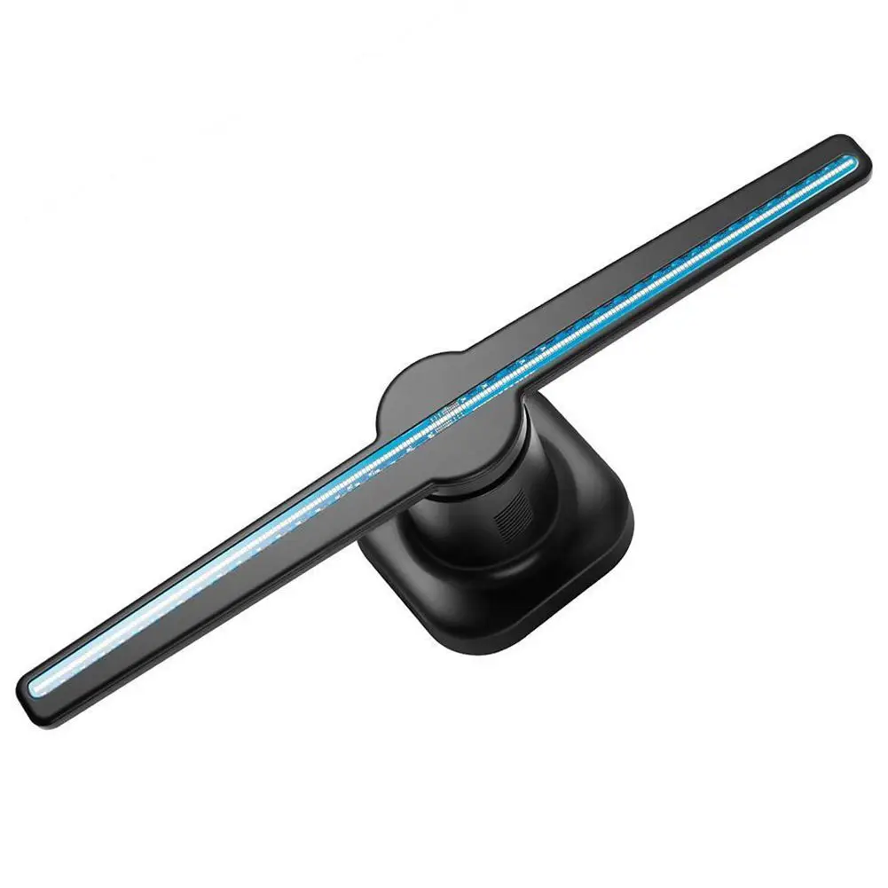 16.54in 3D Holographic Projector Display Fan Hologram Player Advertising machine 8GB for SD Card UK Plug