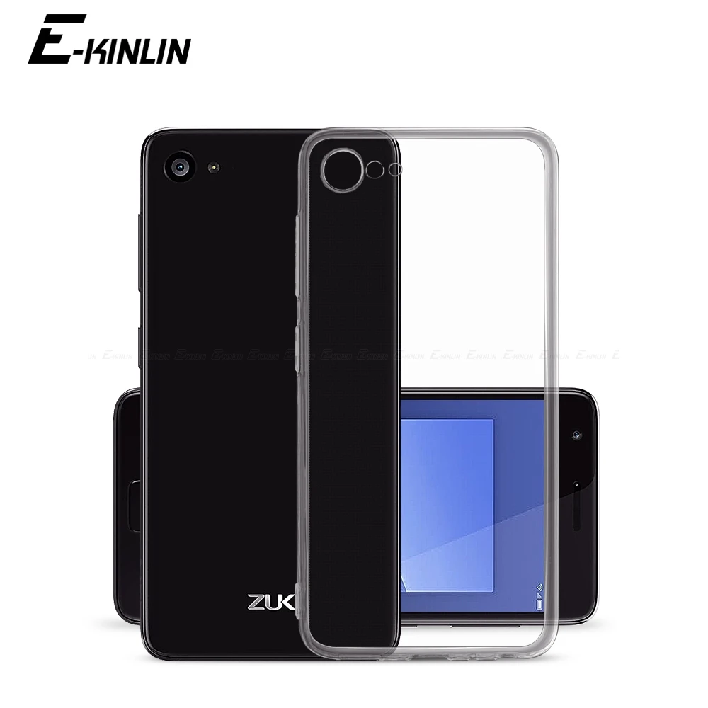 

Transparent Silicone Phone Case For Lenovo ZUK Vibe P1 P2 C2 C B Lemon 3 Z2 Plus Pro Edge Clear Ultra Thin Full TPU Back Cover