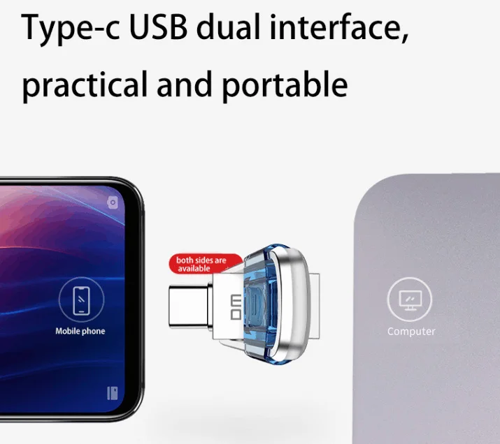 USB флеш накопитель DM Type C 128 ГБ 64 32 16 3 1 дюйма|USB флэш-накопители| |