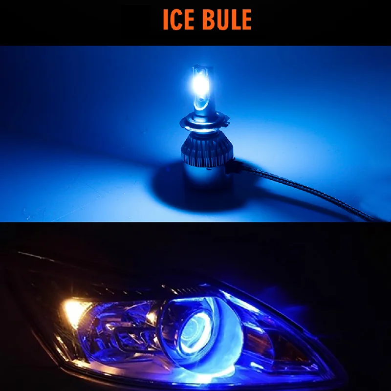 CARLitek Ice Blue Led H7 H11 H9 H8 9005 9006 автомобильная лампа для фар 8000LM Автомобильная фара Turbo