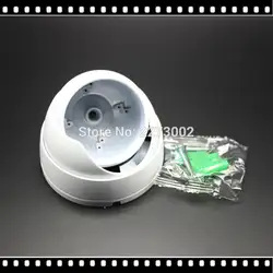 Открытый Крытый металлический ИК купольная cctv корпус камеры белый для безопасности CCTV 48 шт. ИК светодиодов купольная IP Vandalproof Outdor Крытый