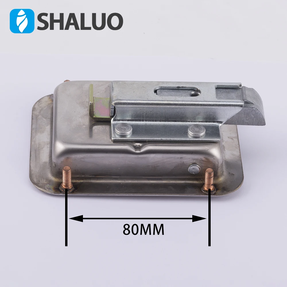 Pannel com Bloqueio Mais Novo Inoxidável Polido Superfície Retângulo Genset Porta 304 Aço 7 Mais novo 304 aço inoxidável polido superfície