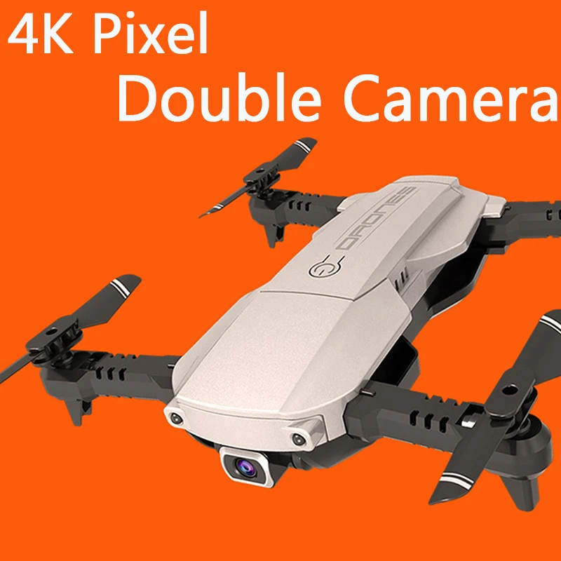 

Mini Foldable WIFI FPV With Wide Angle 4K pixel HD double Camera Drone Hold Mode RC Quadcopter VS VISUO XS809HW JJRC H37 E58